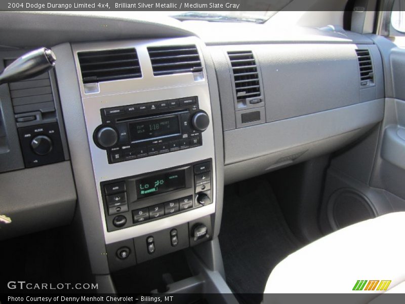 Brilliant Silver Metallic / Medium Slate Gray 2004 Dodge Durango Limited 4x4