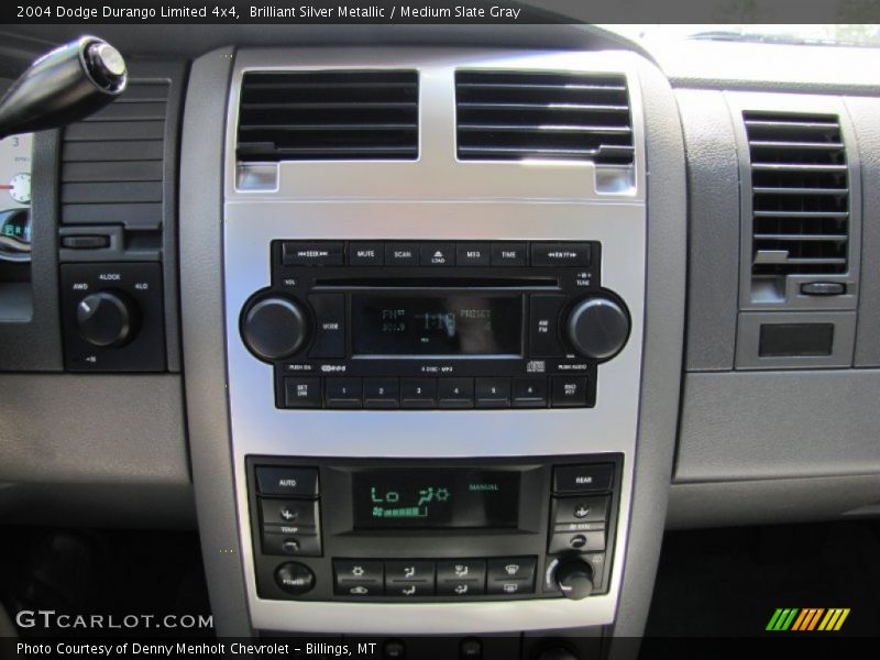 Brilliant Silver Metallic / Medium Slate Gray 2004 Dodge Durango Limited 4x4