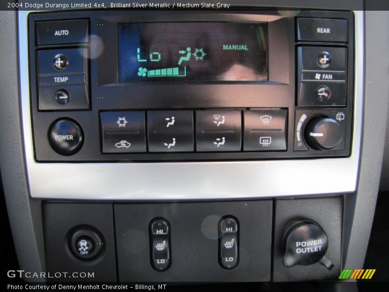 Brilliant Silver Metallic / Medium Slate Gray 2004 Dodge Durango Limited 4x4