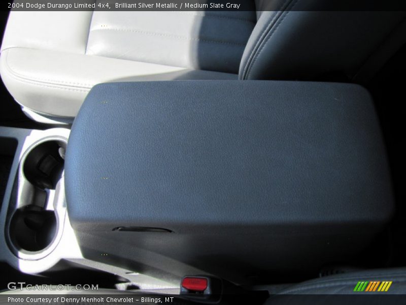 Brilliant Silver Metallic / Medium Slate Gray 2004 Dodge Durango Limited 4x4