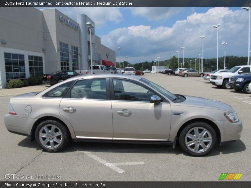Smokestone Metallic / Medium Light Stone 2009 Ford Taurus Limited