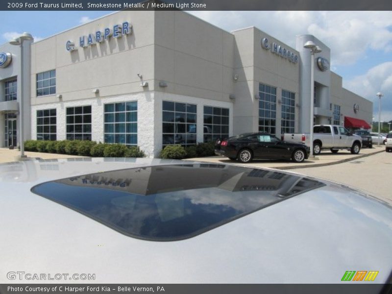 Smokestone Metallic / Medium Light Stone 2009 Ford Taurus Limited