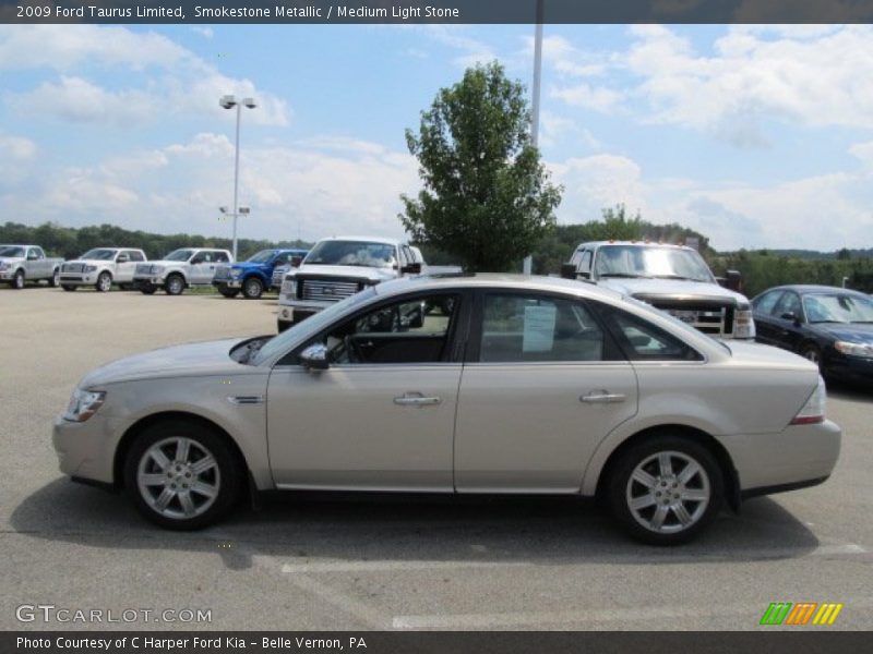 Smokestone Metallic / Medium Light Stone 2009 Ford Taurus Limited