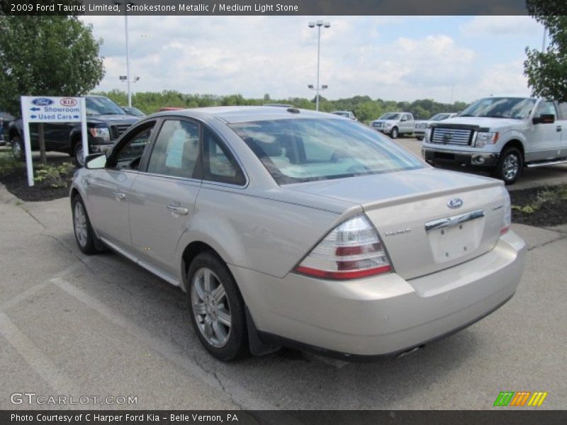 Smokestone Metallic / Medium Light Stone 2009 Ford Taurus Limited