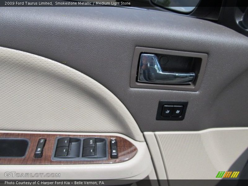 Smokestone Metallic / Medium Light Stone 2009 Ford Taurus Limited
