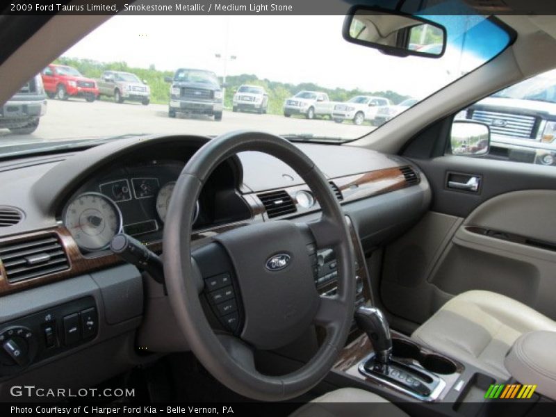 Smokestone Metallic / Medium Light Stone 2009 Ford Taurus Limited