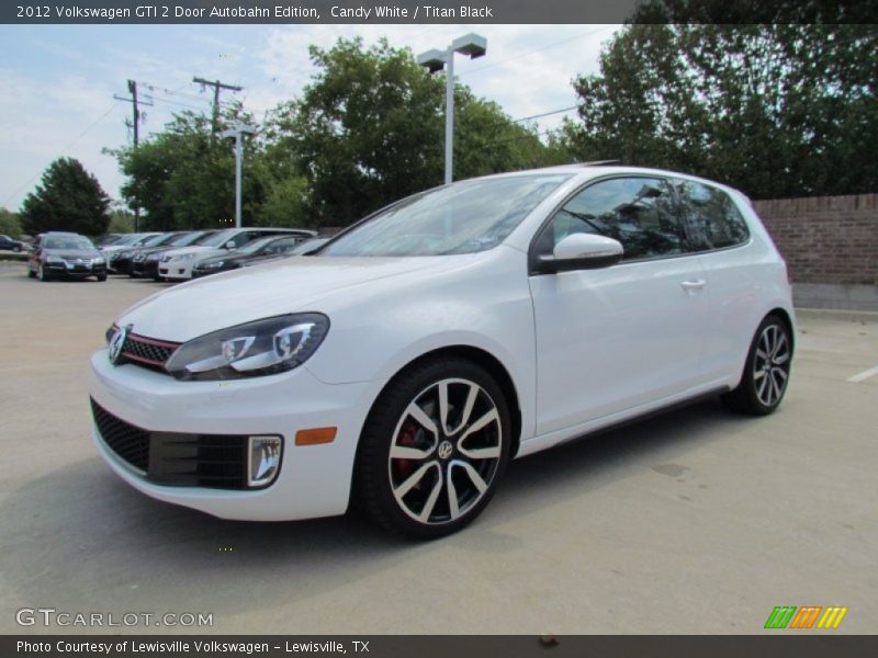 Front 3/4 View of 2012 GTI 2 Door Autobahn Edition