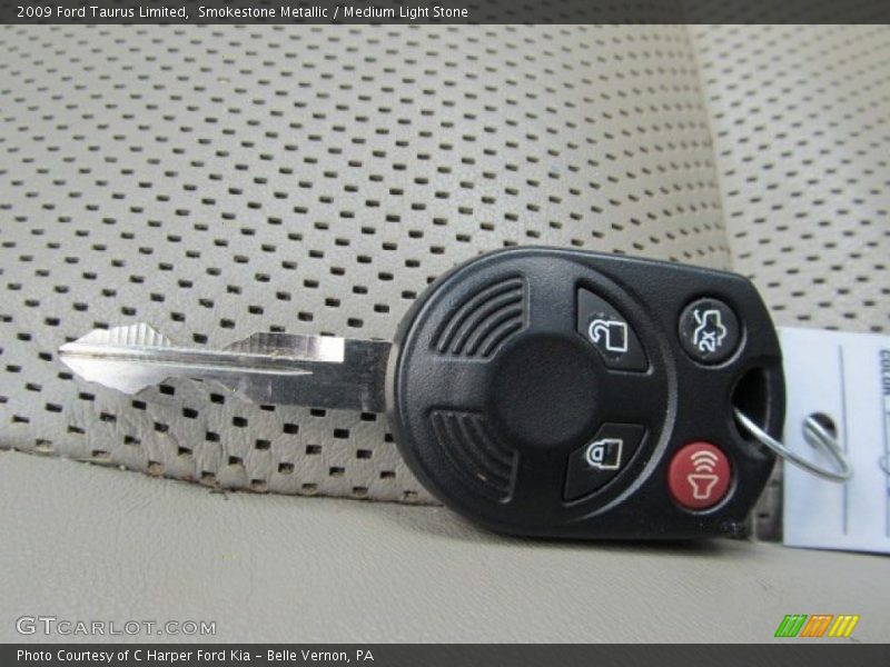 Smokestone Metallic / Medium Light Stone 2009 Ford Taurus Limited