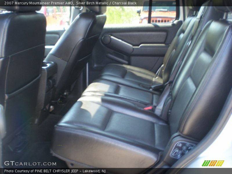 Silver Birch Metallic / Charcoal Black 2007 Mercury Mountaineer Premier AWD