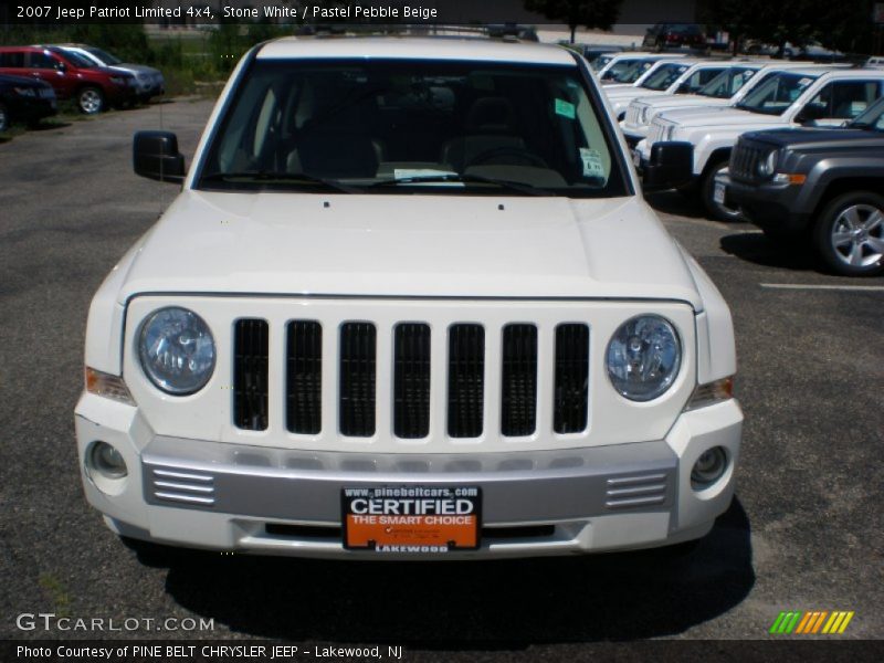 Stone White / Pastel Pebble Beige 2007 Jeep Patriot Limited 4x4