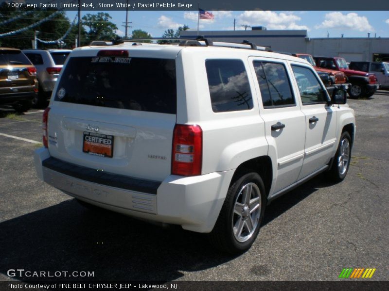 Stone White / Pastel Pebble Beige 2007 Jeep Patriot Limited 4x4