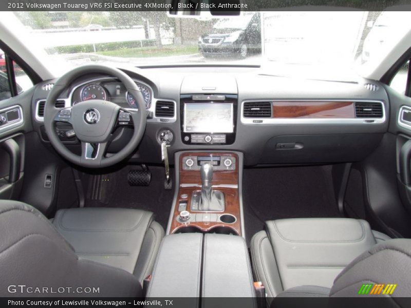 Dashboard of 2012 Touareg VR6 FSI Executive 4XMotion