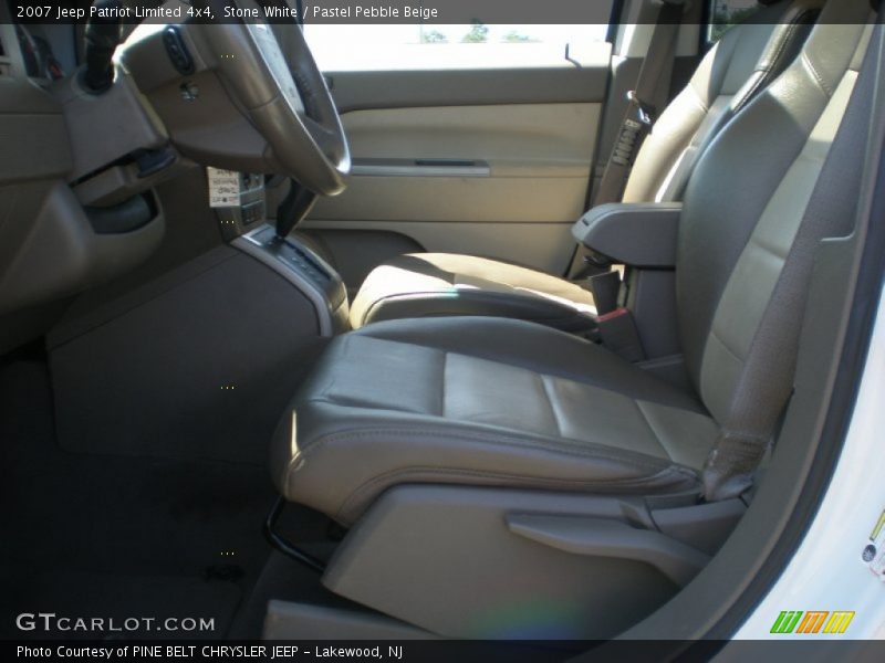 Stone White / Pastel Pebble Beige 2007 Jeep Patriot Limited 4x4