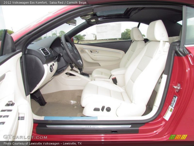 Salsa Red / Cornsilk Beige 2012 Volkswagen Eos Komfort