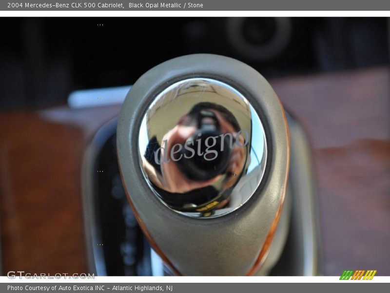 Black Opal Metallic / Stone 2004 Mercedes-Benz CLK 500 Cabriolet