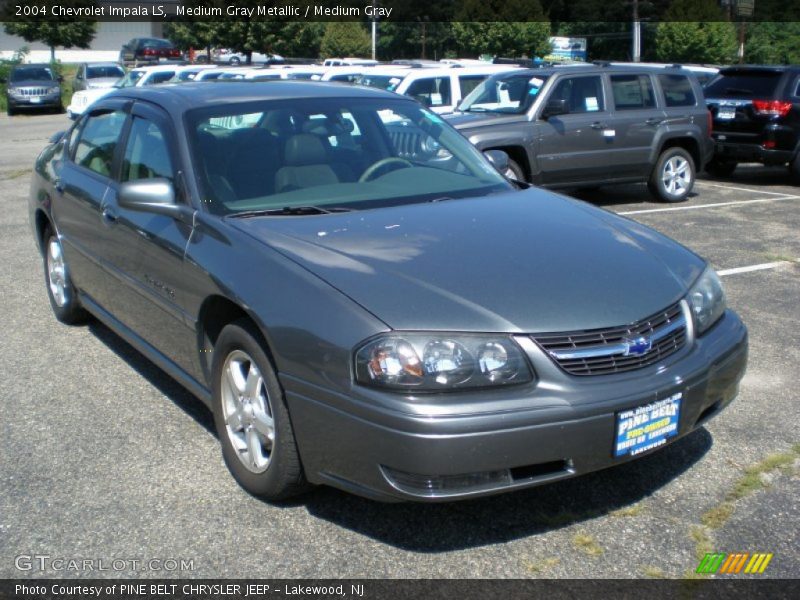 Medium Gray Metallic / Medium Gray 2004 Chevrolet Impala LS