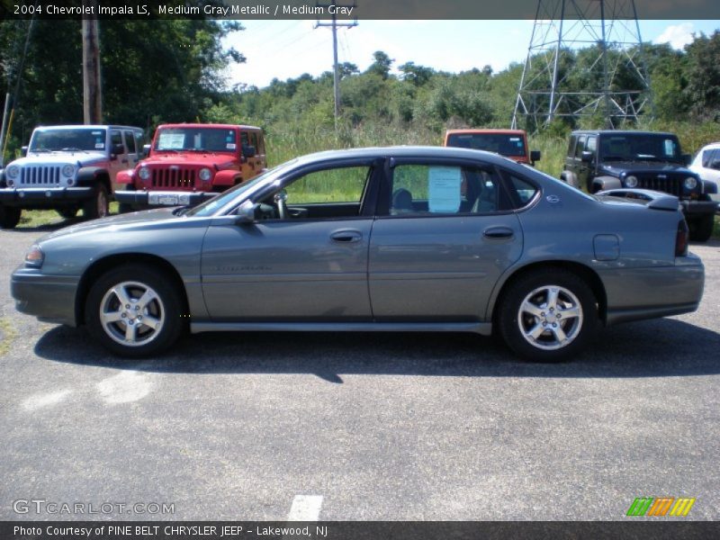 Medium Gray Metallic / Medium Gray 2004 Chevrolet Impala LS