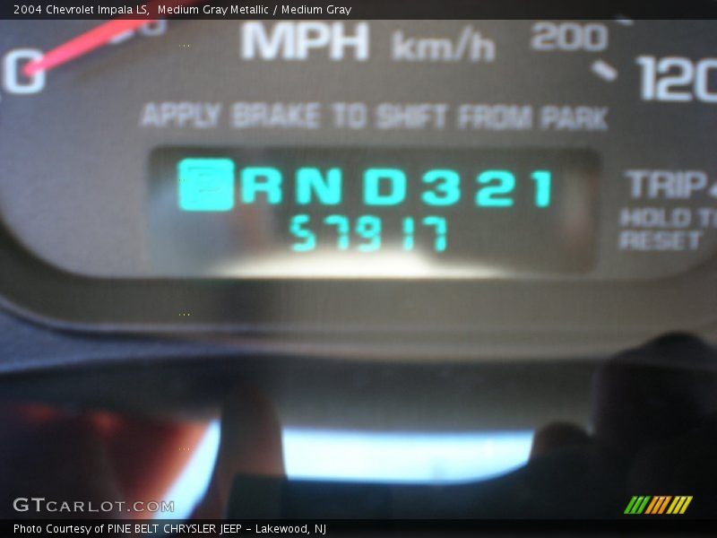 Medium Gray Metallic / Medium Gray 2004 Chevrolet Impala LS