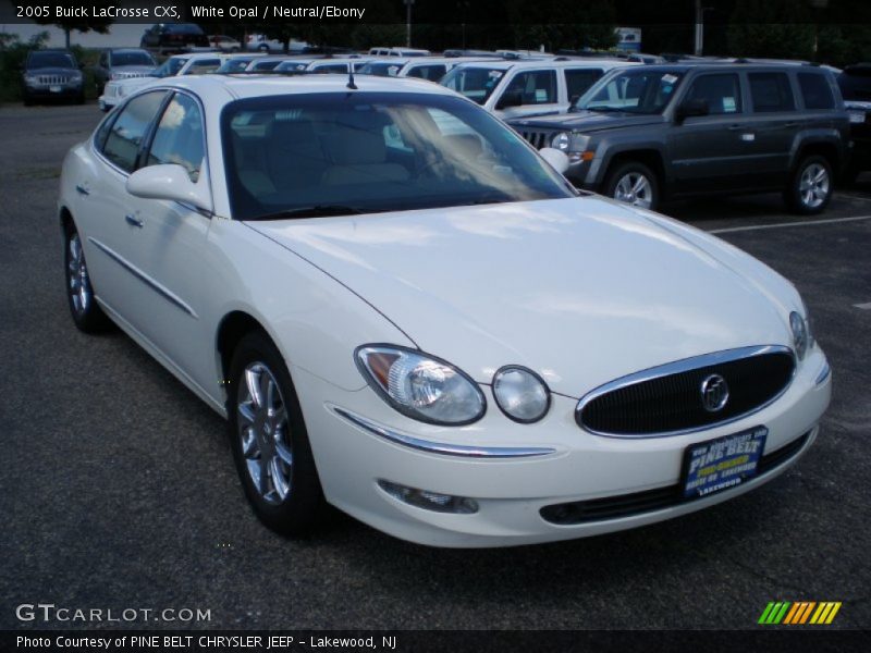 White Opal / Neutral/Ebony 2005 Buick LaCrosse CXS