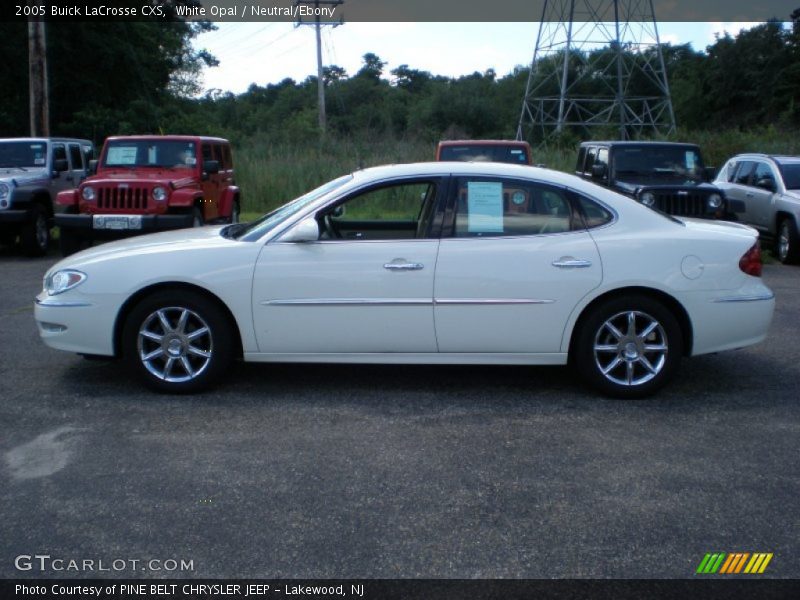 White Opal / Neutral/Ebony 2005 Buick LaCrosse CXS