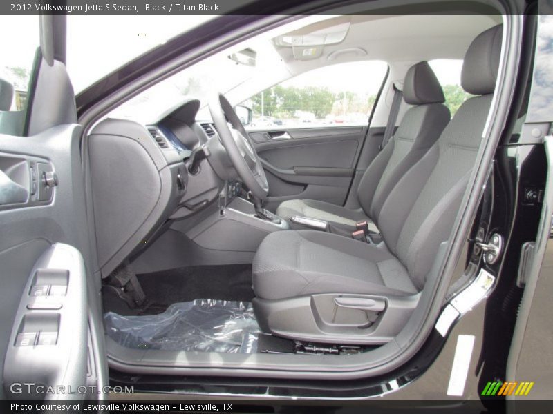  2012 Jetta S Sedan Titan Black Interior