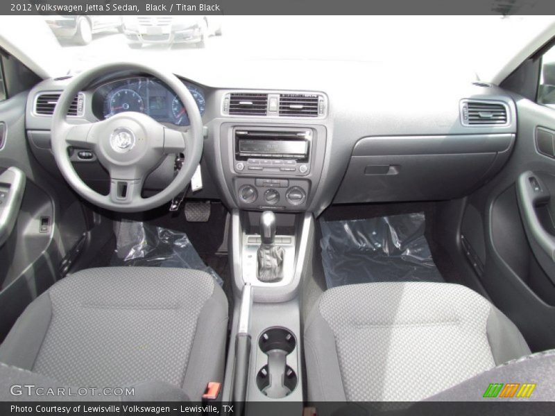 Dashboard of 2012 Jetta S Sedan