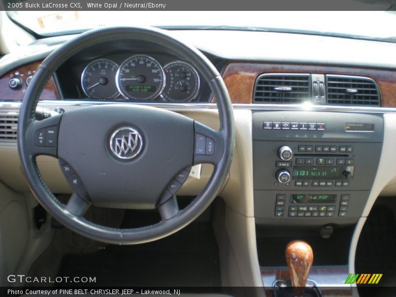 Dashboard of 2005 LaCrosse CXS