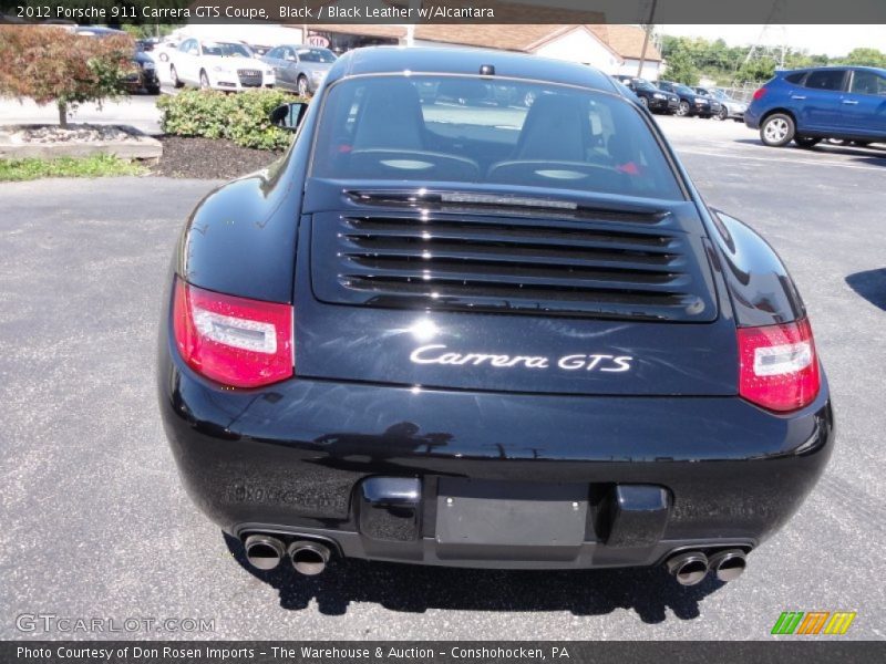 Black / Black Leather w/Alcantara 2012 Porsche 911 Carrera GTS Coupe