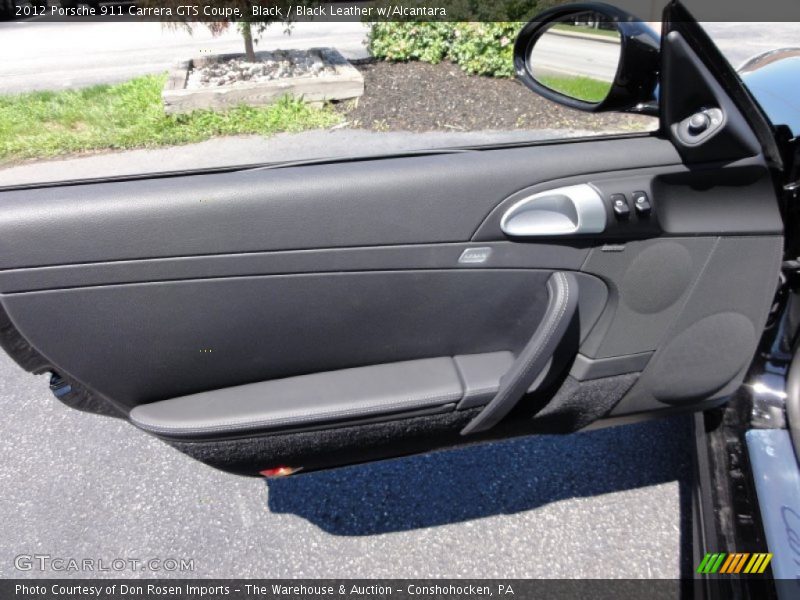 Black / Black Leather w/Alcantara 2012 Porsche 911 Carrera GTS Coupe