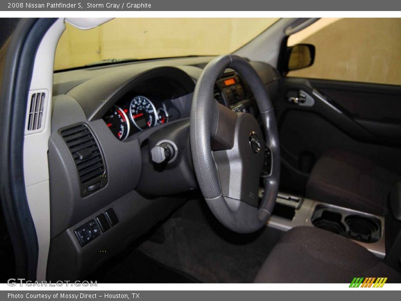 Storm Gray / Graphite 2008 Nissan Pathfinder S