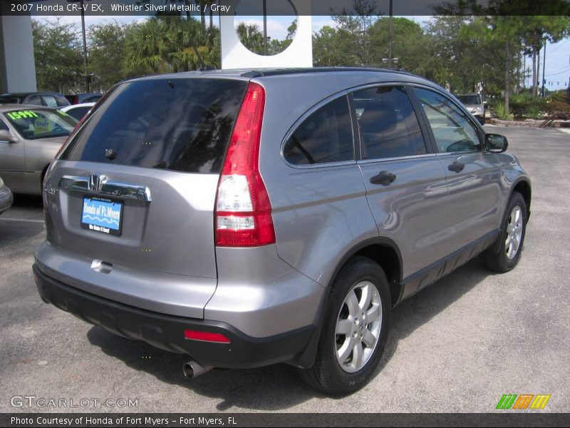 Whistler Silver Metallic / Gray 2007 Honda CR-V EX