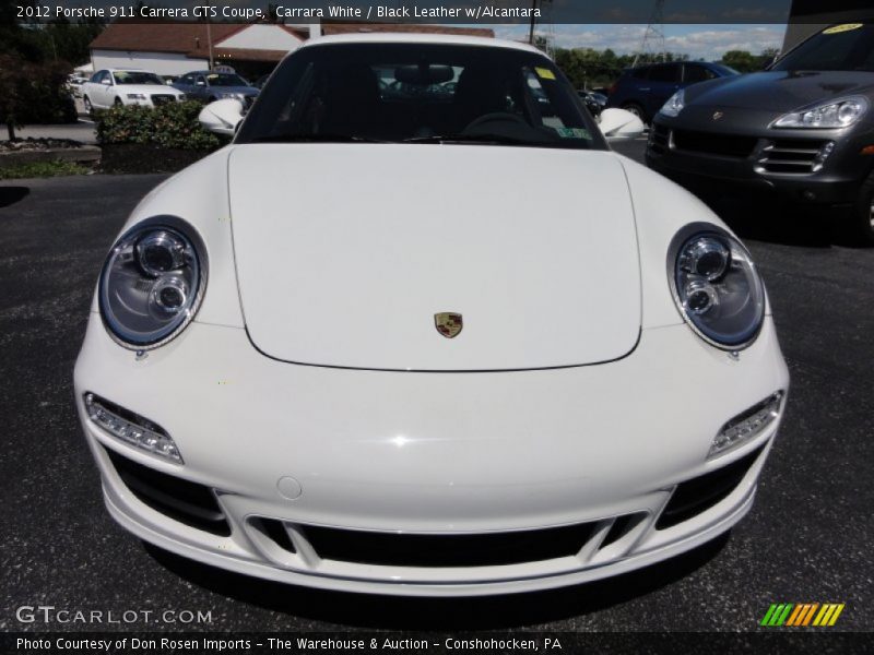 Carrara White / Black Leather w/Alcantara 2012 Porsche 911 Carrera GTS Coupe