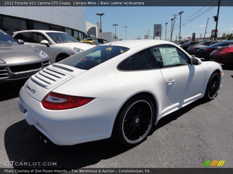 Carrara White / Black Leather w/Alcantara 2012 Porsche 911 Carrera GTS Coupe