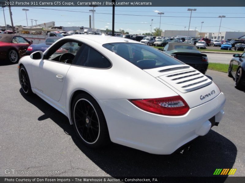 Carrara White / Black Leather w/Alcantara 2012 Porsche 911 Carrera GTS Coupe