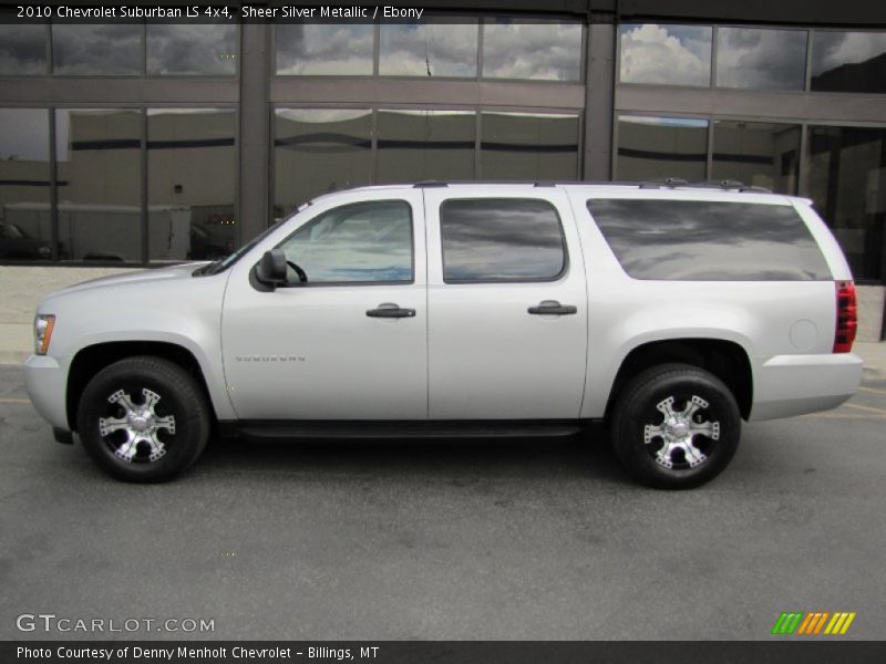  2010 Suburban LS 4x4 Sheer Silver Metallic