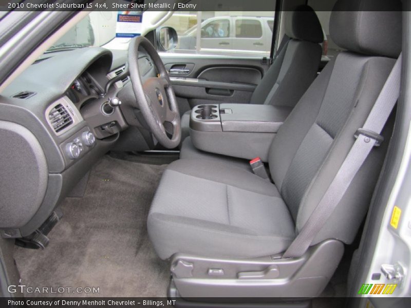  2010 Suburban LS 4x4 Ebony Interior