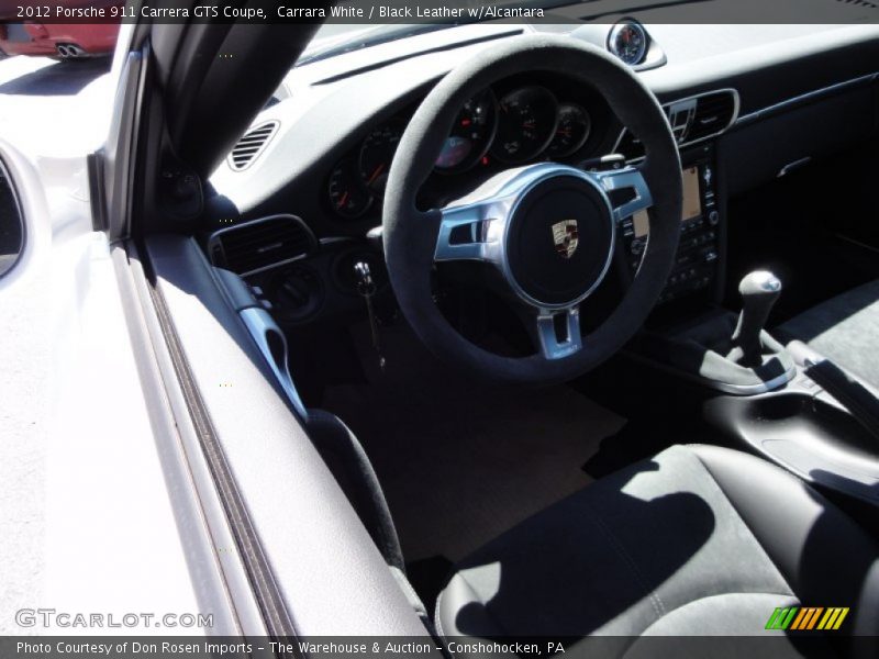 Carrara White / Black Leather w/Alcantara 2012 Porsche 911 Carrera GTS Coupe