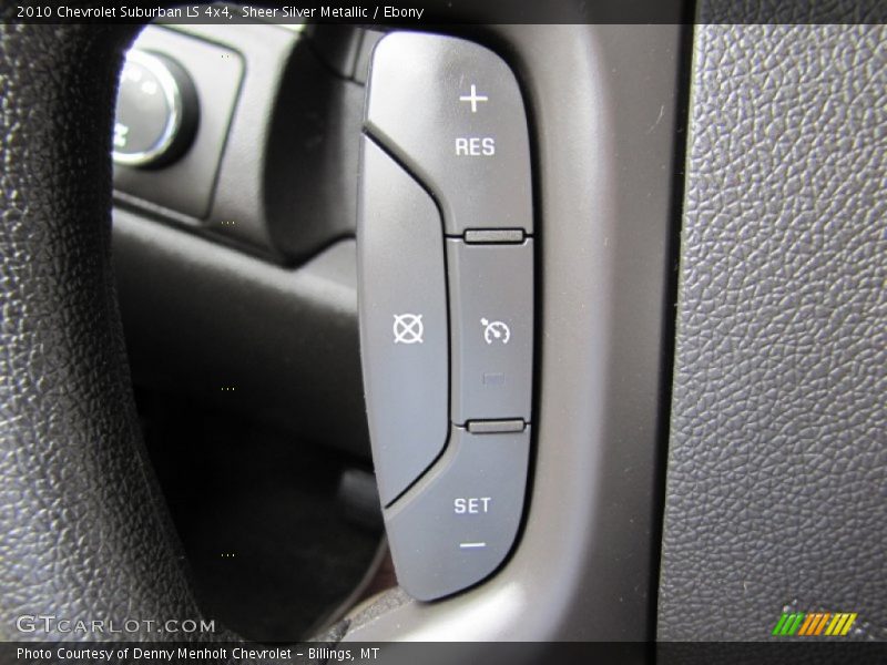 Sheer Silver Metallic / Ebony 2010 Chevrolet Suburban LS 4x4