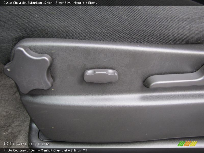 Sheer Silver Metallic / Ebony 2010 Chevrolet Suburban LS 4x4