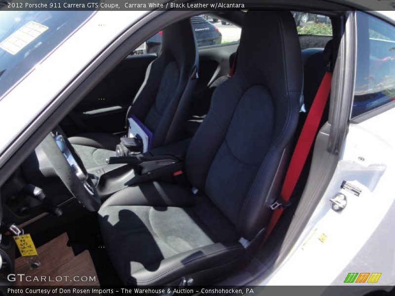 Carrara White / Black Leather w/Alcantara 2012 Porsche 911 Carrera GTS Coupe