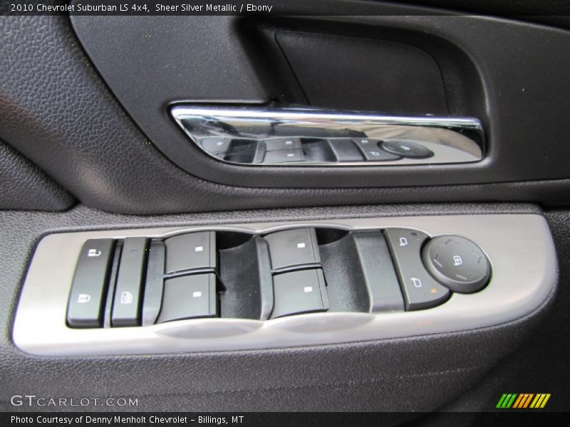 Sheer Silver Metallic / Ebony 2010 Chevrolet Suburban LS 4x4