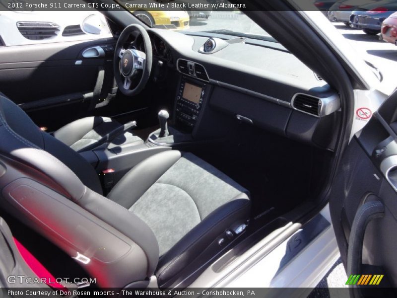 Carrara White / Black Leather w/Alcantara 2012 Porsche 911 Carrera GTS Coupe