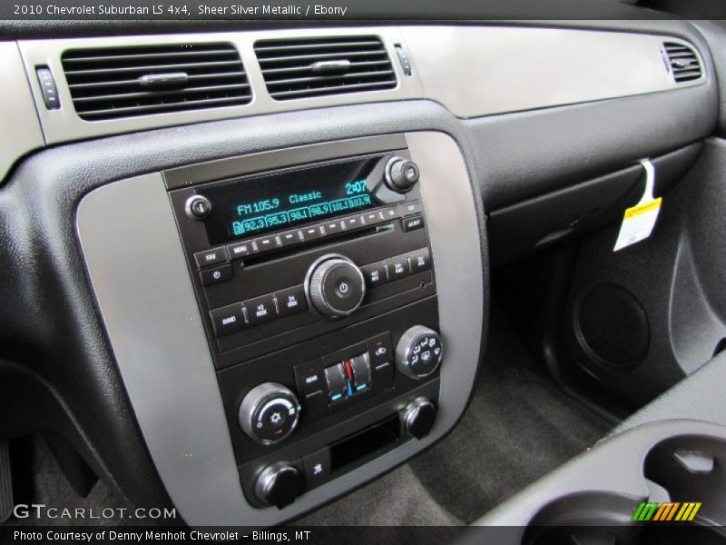 Sheer Silver Metallic / Ebony 2010 Chevrolet Suburban LS 4x4