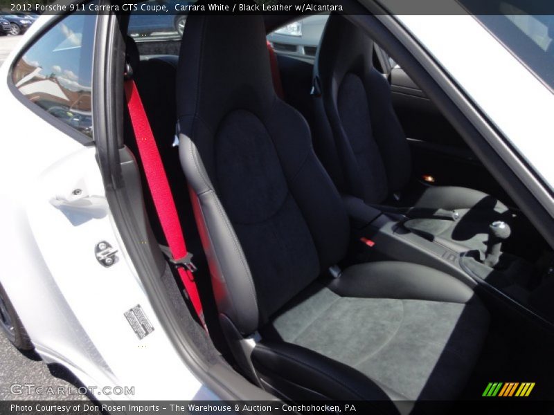 Carrara White / Black Leather w/Alcantara 2012 Porsche 911 Carrera GTS Coupe