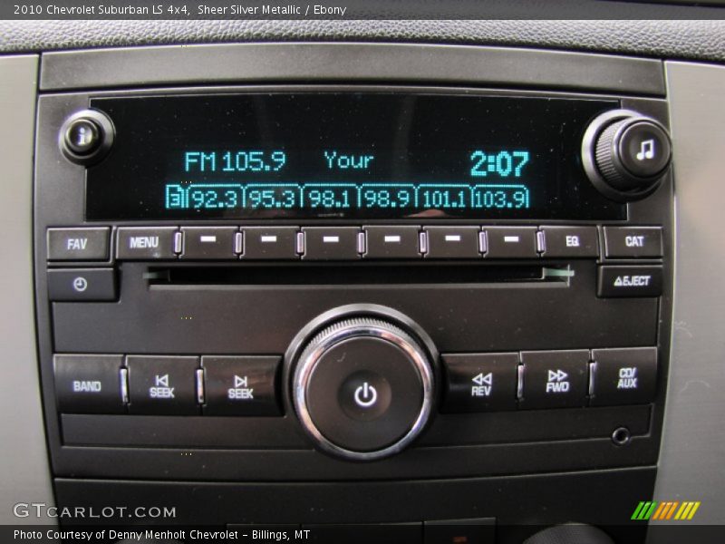 Audio System of 2010 Suburban LS 4x4