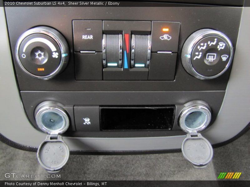 Controls of 2010 Suburban LS 4x4