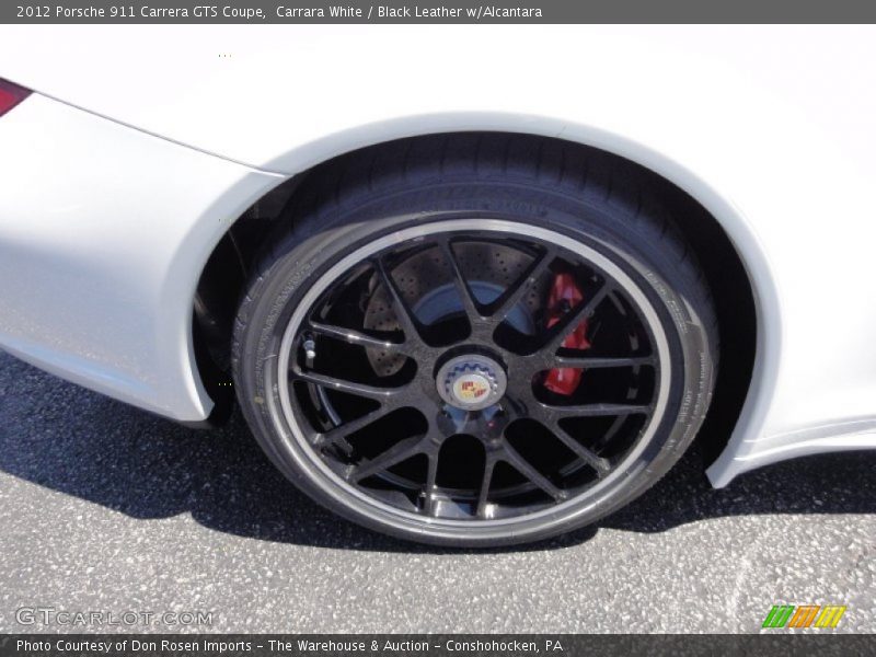Carrara White / Black Leather w/Alcantara 2012 Porsche 911 Carrera GTS Coupe