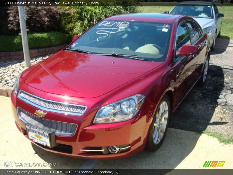 Red Jewel Tintcoat / Ebony 2011 Chevrolet Malibu LTZ