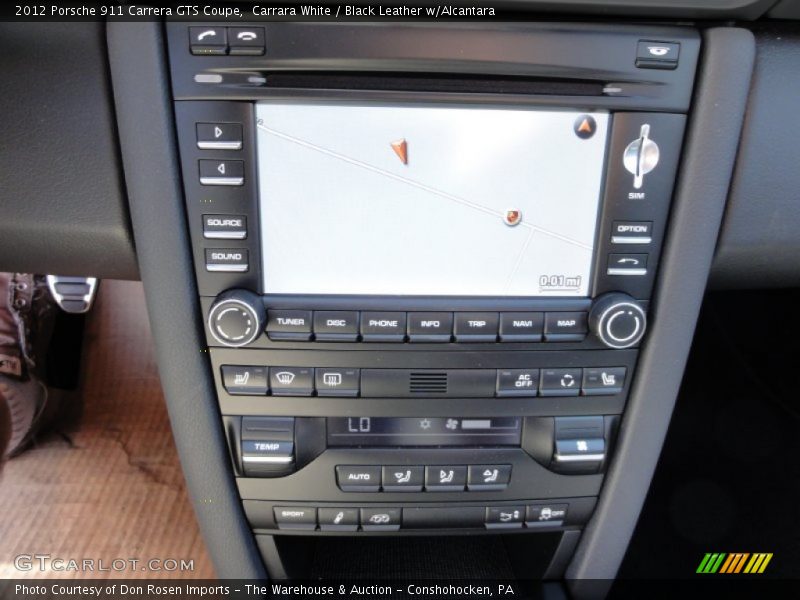 Controls of 2012 911 Carrera GTS Coupe