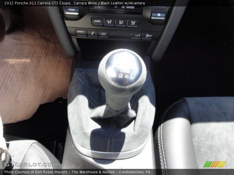 Carrara White / Black Leather w/Alcantara 2012 Porsche 911 Carrera GTS Coupe